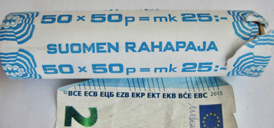 Rahapaja Täysi Rulla 50 x 50 p 1990