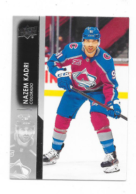 2022-23 Upper Deck  #45 Nazem Kadri , Colorado Avalanche