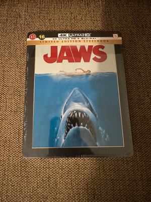 Jaws - Steelbook (4K UHD + Blu-ray) - Uusi