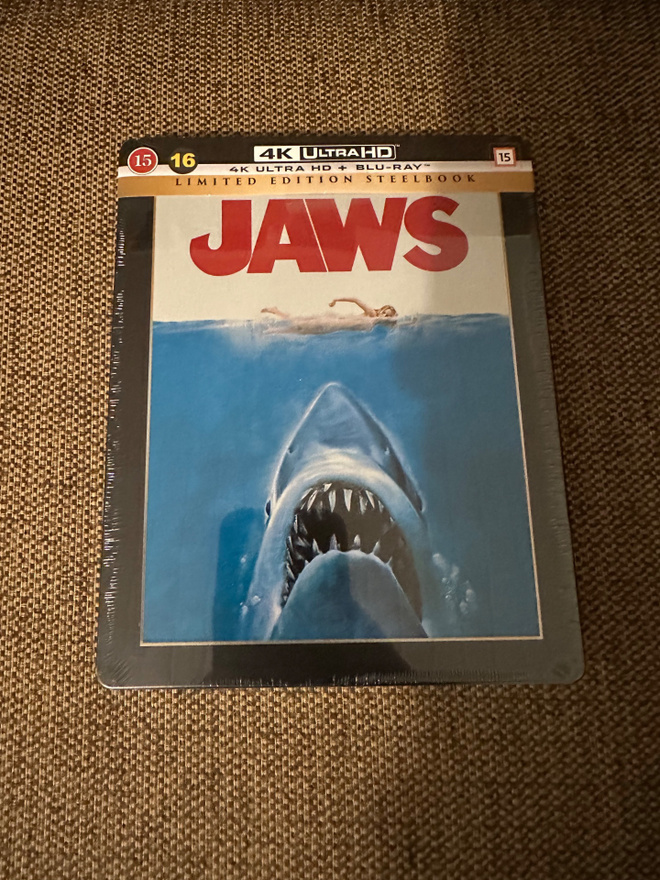 Jaws - Steelbook (4K UHD + Blu-ray) - Uusi