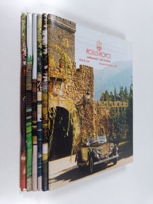 Rolls-Royce enthusiasts' club bulletin vuosikerta 1998
