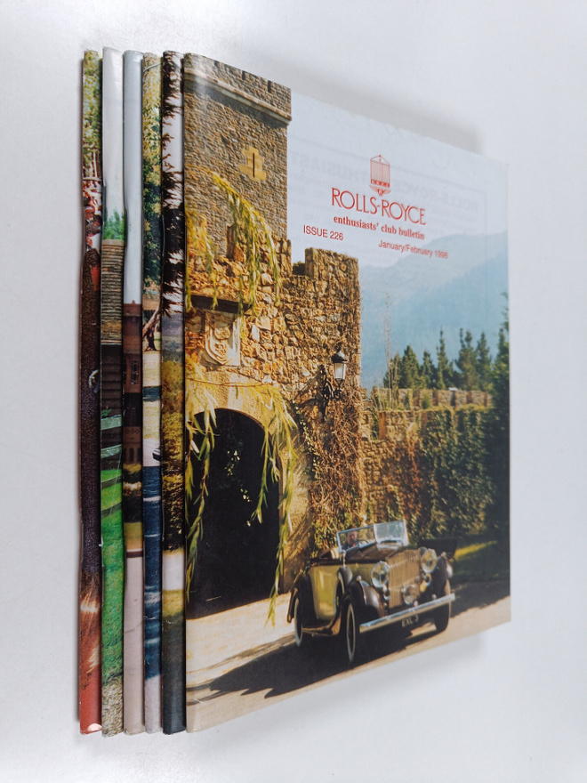 Rolls-Royce enthusiasts' club bulletin vuosikerta 1998