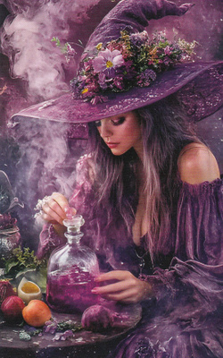 Halloween noidalla suuri hattu