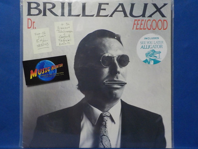 DR. FEELGOOD - BRILLEAUX - SWE 1986 EX+/M- LP + 3xNIMMARIT