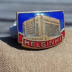 Helsinki-ruuvimerkki, Eduskunta talo, ehjät emalit. - pikkukuva 1
