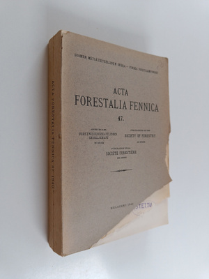 Acta forestalia Fennica 47