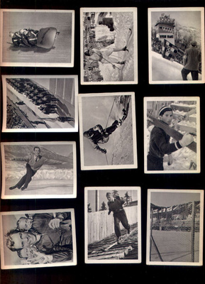 ååku . CORTINA 1956 . Talviolypialaiset . 9 kuvaa .