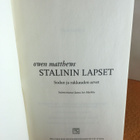 Matthews Owen: Stalinin lapset - pikkukuva 2