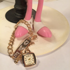 104 .. Women's Fashion Love Crystal .. Rannekello - pikkukuva 4