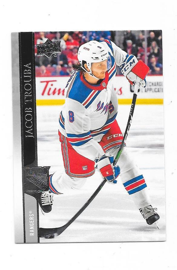 2020-21 Upper Deck #125 Jacob Trouba New York Rangers