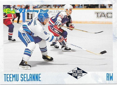 1993 Classic #124 Teemu Selänne Suomi Jokerit