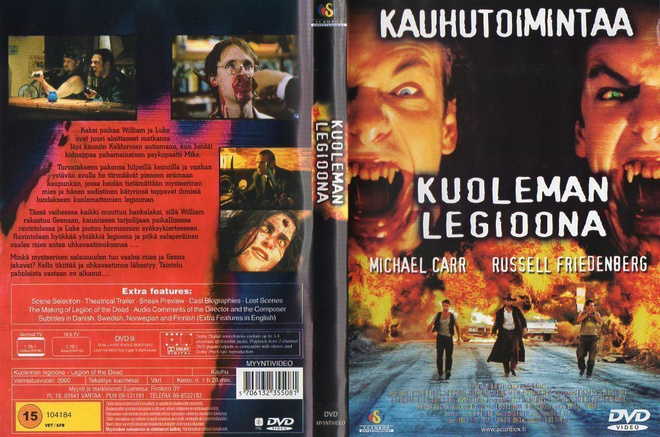 KUOLEMAN LEGIOONA	(3 158)	K	-FI-	DVD	o:olaf ittenbach2000