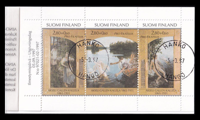1395-7V38 o Pro Filatelia vihko Hanko EPL (1997)
