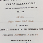 VANHA Luovari Vapaudenristi 4 lk 1941 - pikkukuva 2