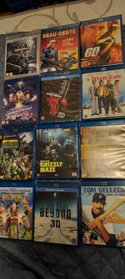 Bluray - 8€/kpl - valitse!!