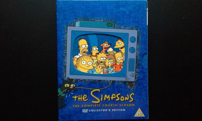 DVD: The Simpsons 4 kausi (4xDVD)