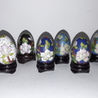 MINIATYYRI CLOISONNE KORISTEMUNa x 7 kpl. - pikkukuva 1