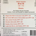 J.S. Bach : Motets - pikkukuva 2