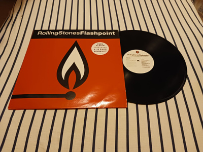 Rolling Stones – Flashpoint lp orig 1991 + vihko hieno kunto