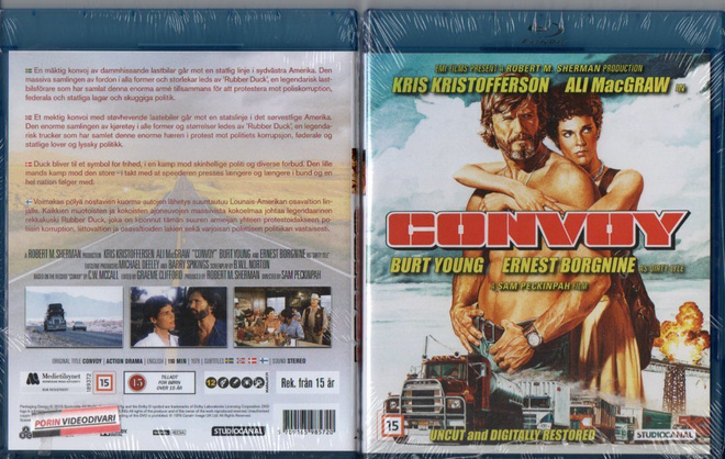 Convoy	(57 622)	UUSI	-FI-	BLU-RAY	nordic,		kris kristofferso