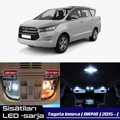 Toyota Innova (AN140) Sisätilan LED-sarja 12-osa