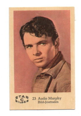 Purkkakuva STAR C n:o 23 AUDIE MURPHY Purukumikuva
