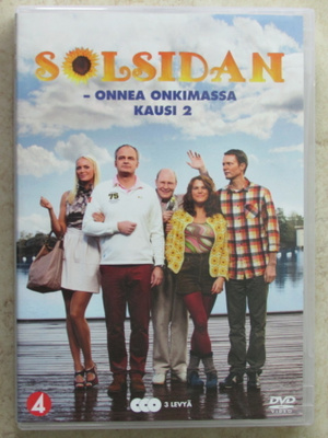 Solsidan - Onnea onkimassa, kausi 2, 3 x dvd