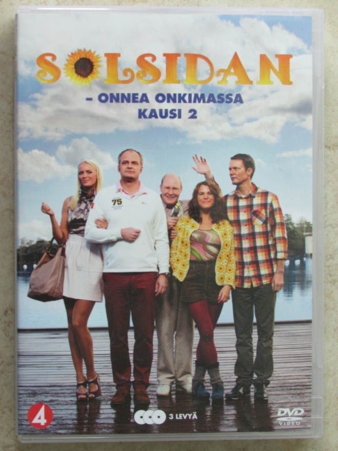 Solsidan - Onnea onkimassa, kausi 2, 3 x dvd
