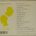 Amadou & Mariam • The Best Of CD - pikkukuva 3