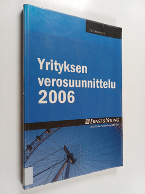 Yrityksen verosuunnittelu 2006
