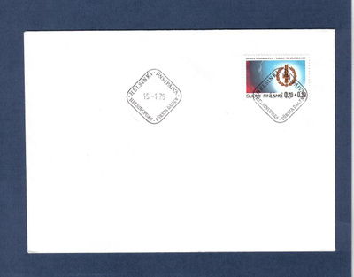 FDC. Sairaala Sotavammaisille Hki 15.1.1976