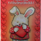 kortti ** Ansio Marleena Kissa tai pupu - eril. ystävälle - pikkukuva 3