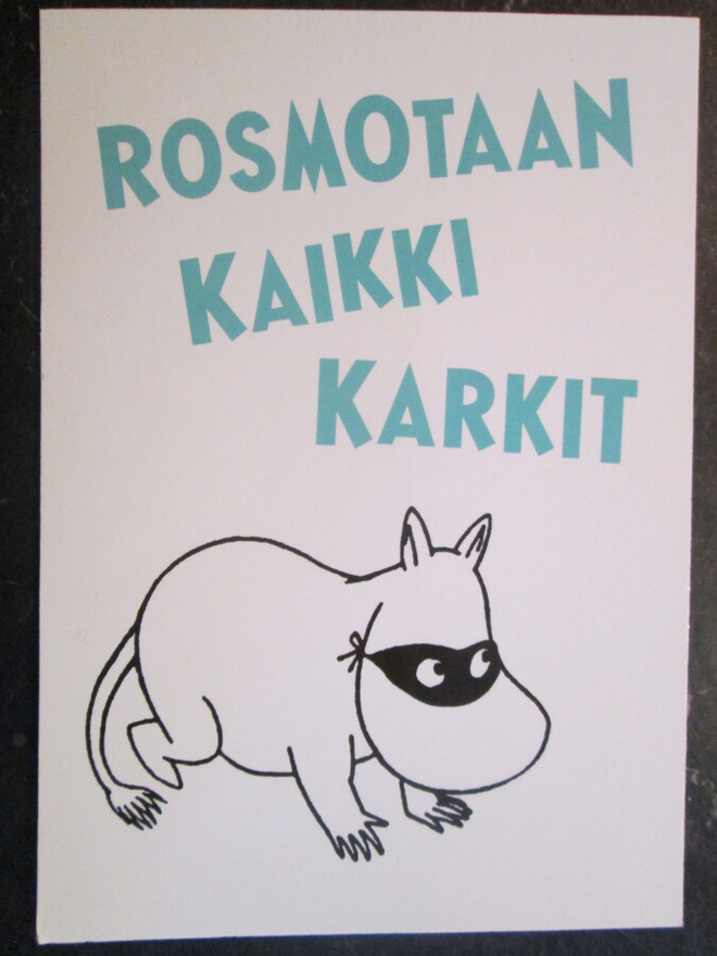 KULKEMATON MUUMIKORTTI MUUMIPEIKKO