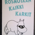 KULKEMATON MUUMIKORTTI MUUMIPEIKKO - pikkukuva 1
