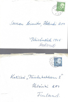 2 KPL KUORIA RUOTSISTA SUOMEEN 1960-LUVULTA GUSTAV VI ADOLF