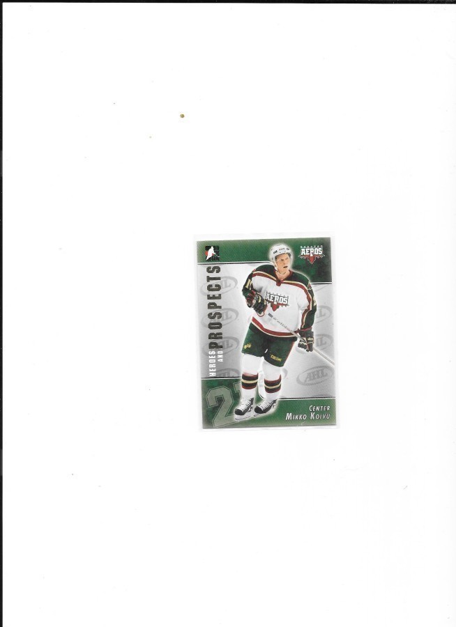 2004-05 ITG H&P #186 Mikko Koivu Houston Aeros RC