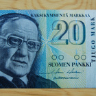 Suomen pankki 20 Markkaa 1993 ilman Litt - pikkukuva 1