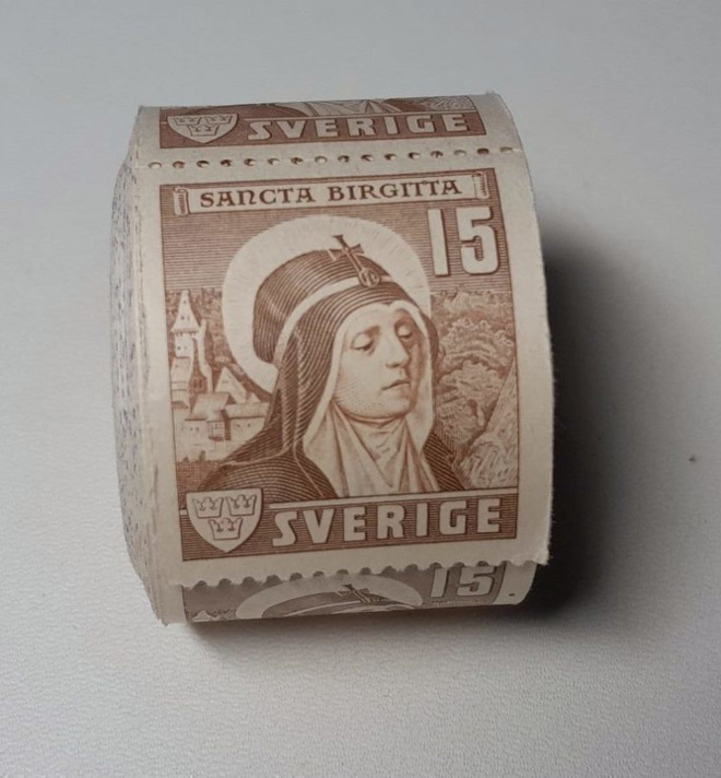 15 öre Sancta Birgitta 1941