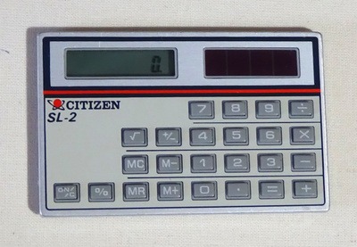 Vintage Citizen SL-2 taskulaskin
