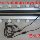 Seinävalaisin erä 3 Yksi kpl. - pikkukuva 1