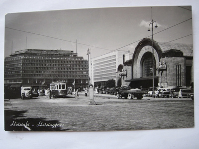 Alkup.Mallikappale Helsinki Rautatie Raitiovaunu 1950-l
