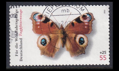 Saksa 2504 o Perhonen neitoperhonen (2005)