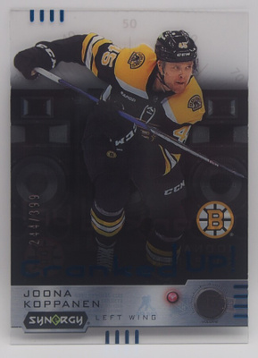 2023-24 Synergy Cranked up Blue Joona Koppanen /399