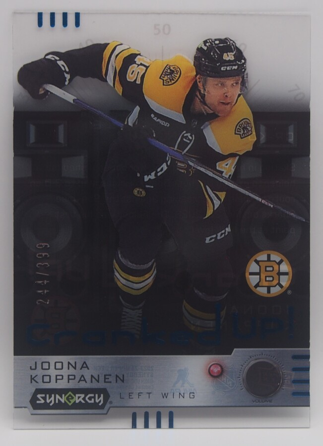 2023-24 Synergy Cranked up Blue Joona Koppanen /399