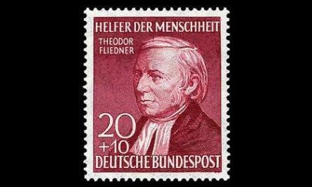 Saksa 158 ** Theodor Fliedner 20+10 Pf (1952)