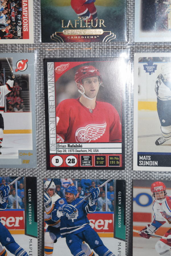 detroid red wings brian rafalski 195 tarra