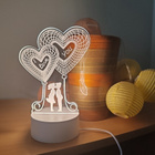 3D USB Akryylivalotaulu - pikkukuva 2