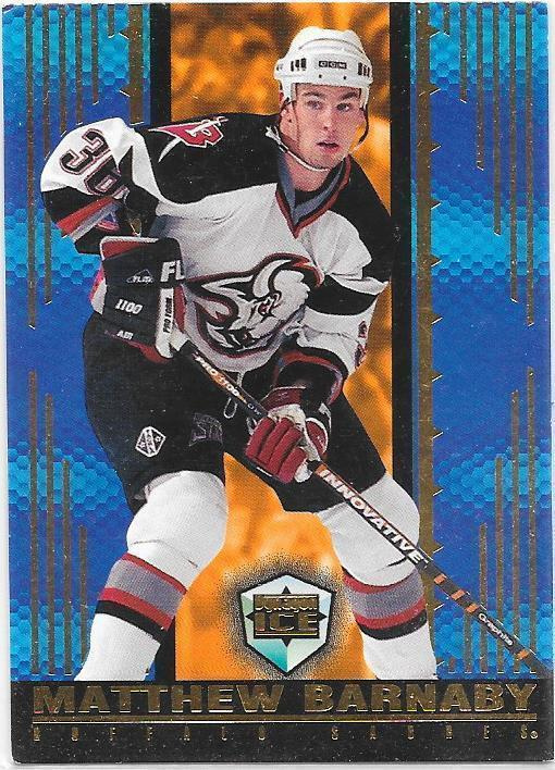 1998-99 Pacific Dynagon Ice #16 Matthew Barnaby Buffalo Goon