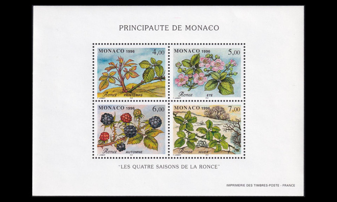 Monaco 2323-6BL71 ** Neljä vuodenaikaa luonto (1996)
