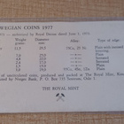 5 öre-5 kroner 1977 Norjan rahasarja. UNC - pikkukuva 4